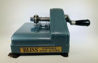 Vintage Fraser Model (b) Bliss Portable Strip Slitter -