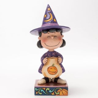 Peanuts Lucy In Witch Costume Trick Or Treat Jim Shore Nib