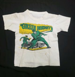Vintage 1966 Green Hornet Child’s Tee Shirt