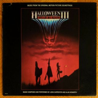 Halloween Iii Season Of The Witch Soundtrack Vinyl Lp Record Carpenter Album