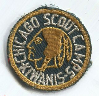 Bsa Chicago Area Council Scout Camps Patch - Kiwanis - Undated