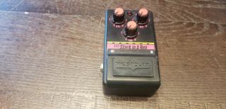 Vintage Washburn A - D3 Stack In A Box Distortion Pedal W/ Battery Made In Japan