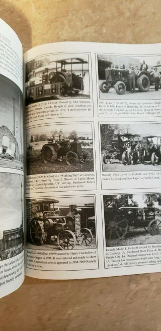 RUMELY OILPULL A LOOK BACK OVER 150 YEARS 1853 - 2003 180 PAGES 2
