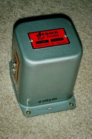 Jensen High Fidelity Vintage 16 Ohm A - 204 Crossover Network Rp102 Rp103 Speaker