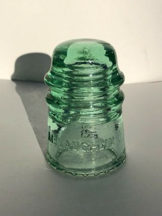 Lime Green Mclaughlin Glass Insulator Cd 121