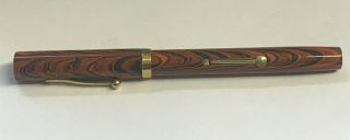 Waterman 1926 - 1930 Celluloid Fountain Pen Ideal 52 Ripple
