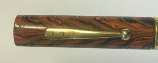 Waterman 1926 - 1930 Celluloid Fountain Pen Ideal 52 Ripple 2