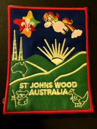 Australia.  Queensland.  St.  Johns Wood Scout Group Badge.