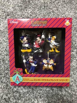 Disney Christmas Ornament 2017 1 Ban Kuji Japan Limited Shipping　