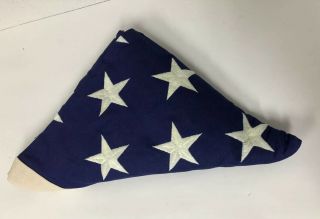 U.  S.  Military Burial Internment American Flag 9.  5 X 5 Ft Valley Forge Best