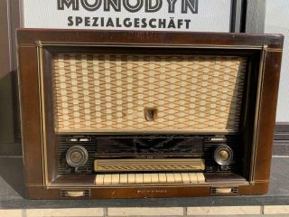 Philips Capella 753 4e 3d Biggest Tube Radio Vintage Tuberadio