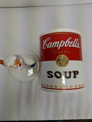 Vintage 1998 Campbell ' s Soup Kids Cookie Jar 12 