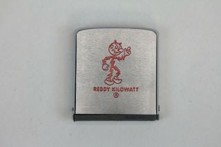 Vintage Reddy Kilowatt Zippo Tape Measure Retro Advertising Piece Electricity