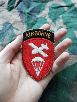 Wwii Us Army Airborne Glider Command Infantry Patch