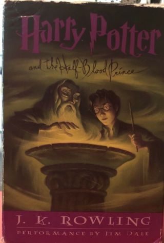 Harry Potter And The Half Blood Prince Complete 12 Cassette Tape Audio Book
