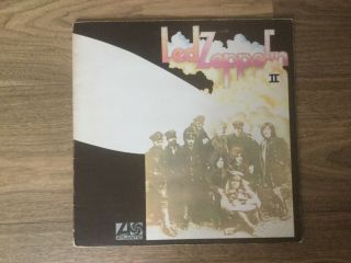 Led Zeppelin Ii 1969 Uk Atlantic Plum / Orange Label Vinyl Lp 588198