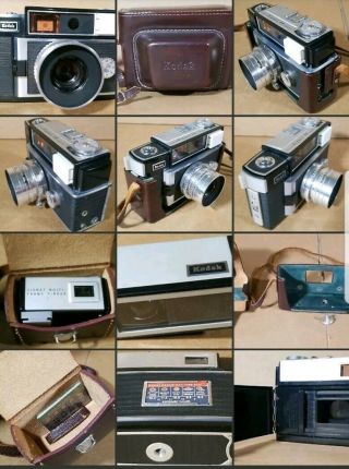 Vintage Kodak Signet 80 35mm Camera With Multi - Frame Finder