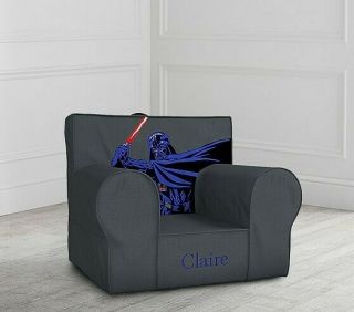 Pottery Barn Kids Star Wars Darth Vader Anywhere Chair Slip Cover,