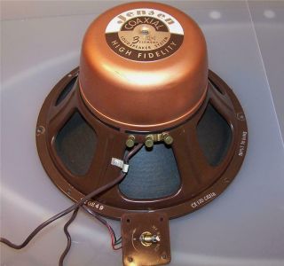 1 Vintage Jensen Cx120 3 Element Coaxial Full Range 12 " Speaker