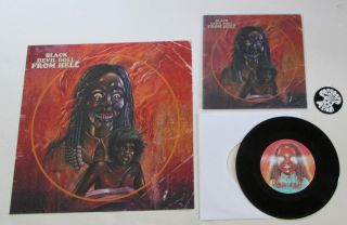 Black Devil Doll From Hell Soundtrack Ltd Edition Vinyl Record 7 Inch Horror 80s