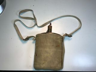 Wwii British Canteen,  Dated 1944