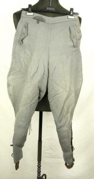 Ww2 Wwii German Army Officer Trousers Breeches X Small