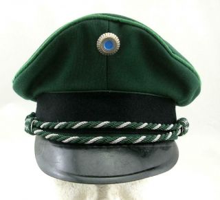 Vintage German Police Polizei Obsolete Visor Hat