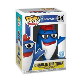 Funko Pop Ad Icons Starkist Charlie The Tuna Funko Shop Exclusive -