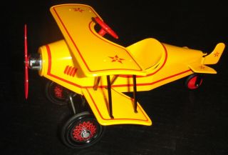 Pedal Car Ww2 Plane Ww1 Airplane Metal Collector Model Toy