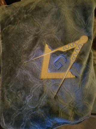 Masonic - Masonic Embroidered Polyester Blanket