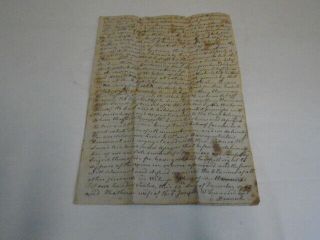 1795 Land Handwritten Deed Kittery Maine Fernauld To Lewis