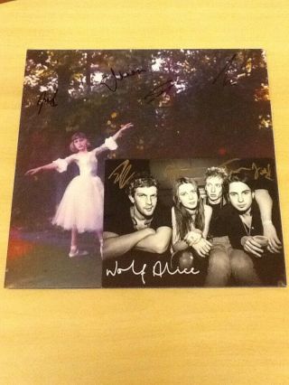 Signed - Wolf Alice - 2 X Lp Black Vinyl - Visions Of A Life,  Signed Sleeve,  Art Card - Mu