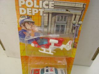MATCHBOX SUPERFAST METRO POLICE DEPT GIFT SET W/GARVEY CUT OUTS PACK 3