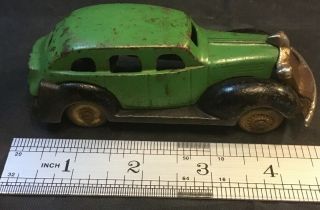 Hubley Arcade Kenton ??? Cast Iron Green Car 1920’s Cond.  Nr Unmarked