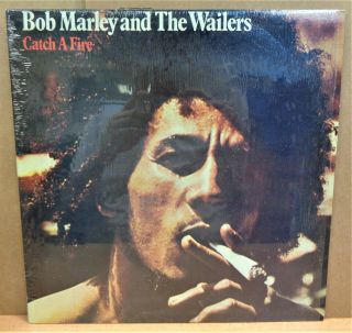 Bob Marley And The Wailers Catch A Fire Jamaican Tuff Gong Lp 422 - 846 201 - 1