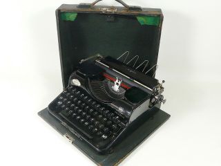Olympia Typewriter Progress 1940 Fully &,  World War Ii