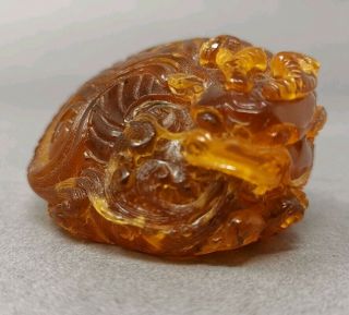 Philip’s Carmel Old Estate Chinese 50g Amber Agate Rich Tiger Piqiuasian China