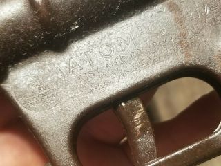 Buck Rogers Disintegrator ATOMIC Ray Gun Vintage 1940 ' s Daisy All Steel Pistol 3