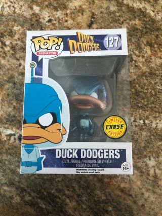 Funko Pop Duck Dodger Limited Edition Metallic Chase Variant Figure