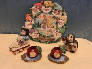 Snow White Vintage Miniature Tea Set 1997 Popular Imports