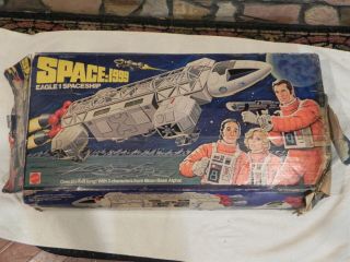 Space 1999 Mattel Eagle Box Only Box Has Shelf Wear