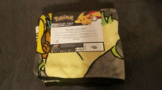 EEVEELUTION BLANKET - Tomy Pokémon Eevee/Eeveelution plush throw blanket 2