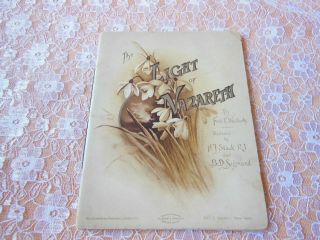 Victorian Religious Booklet/the Light Of Nazareth/hildesheimer & Faulkner