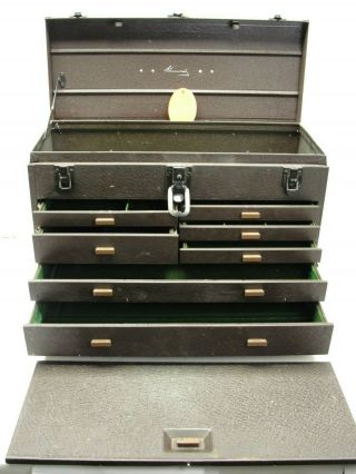 Vintage Kennedy 7 - Drawer Machinist Tool Box Chest No.  520