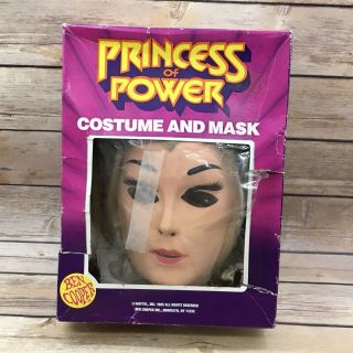 1985 Ben Cooper She - Ra Princess Of Power Costume & Mask Masters Of The Universe