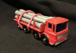 Matchbox Lesney 10 Pipe Truck With Pipes - - 1966