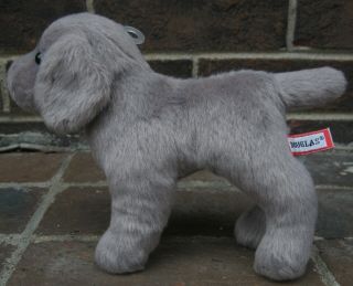 Douglas Cassie Weimaraner Grey Plush Puppy Dog Toy Standing Stuffed Animal 6 "