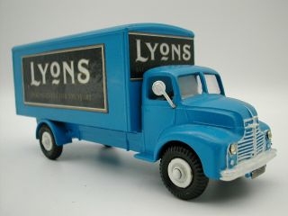 Vintage Dinky Supertoy 531 Leyland Comet Lorry Box Van Lyons Code 3 Restored