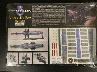 Babylon 5 - B5 Space Station Plastic Model Kit (1998,  Revell/Monogram) 2