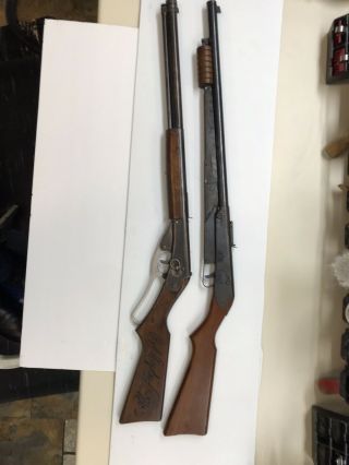 Vintage Daisy Model 25 And 111 Model 40 Red RyderCarbine Plymouth Michigan. 2